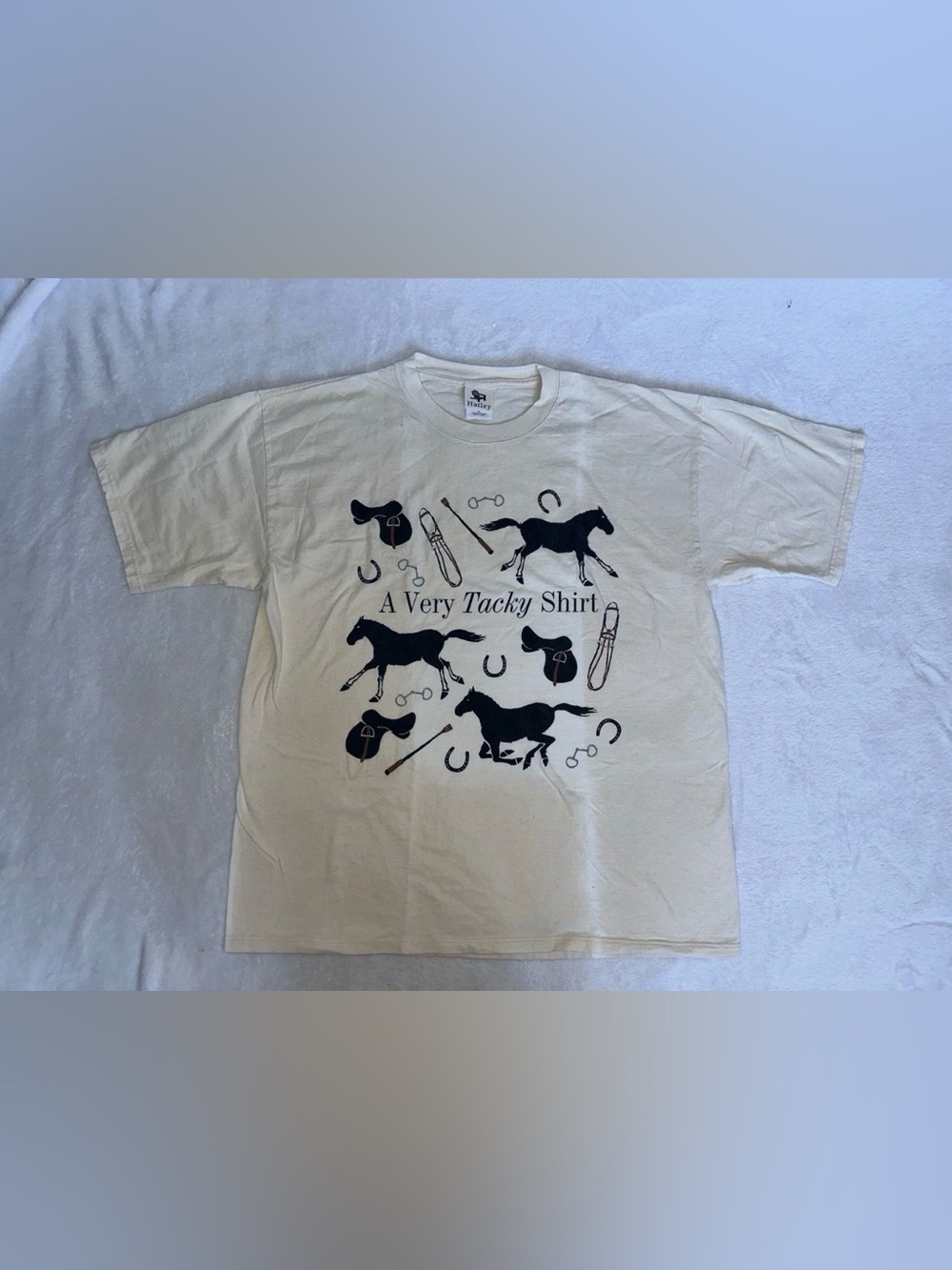 VINTAGE Hatley Horse A Very Tacky T Shirt Mens  X-Large Funny